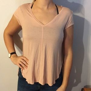 Loose Fitting Light Pink Top